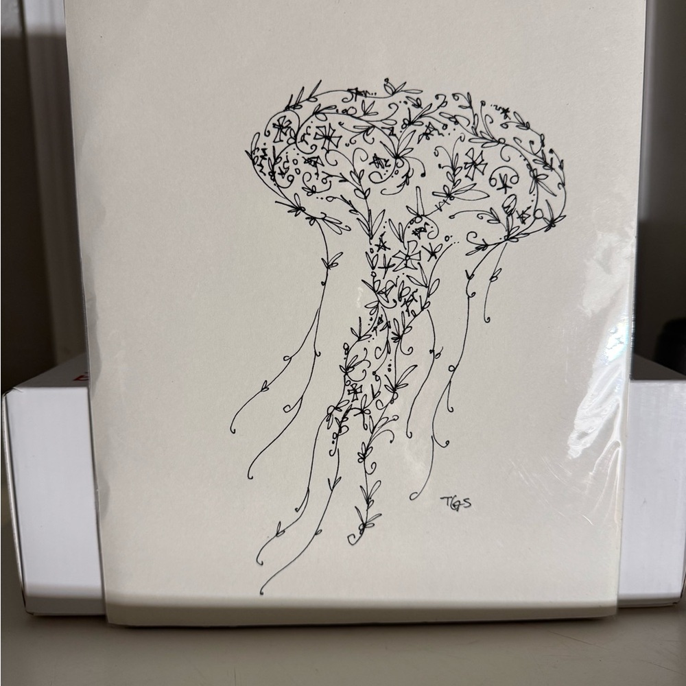 Artistic Jellyfish Illustration